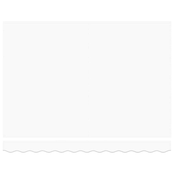 vidaXL Auvent Blanc 300 x 250 x 165 cm Polyester