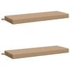 vidaXL Coussins de Banc SOEST 2 pc 100 % polyester Sable