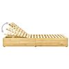 vidaXL Chaise longue double avec coussins Bois de pin impr&eacute;gn&eacute;