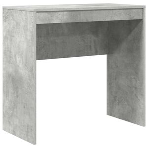 vidaXL Bureau Gris b&eacute;ton 80 x 40 x 76 cm