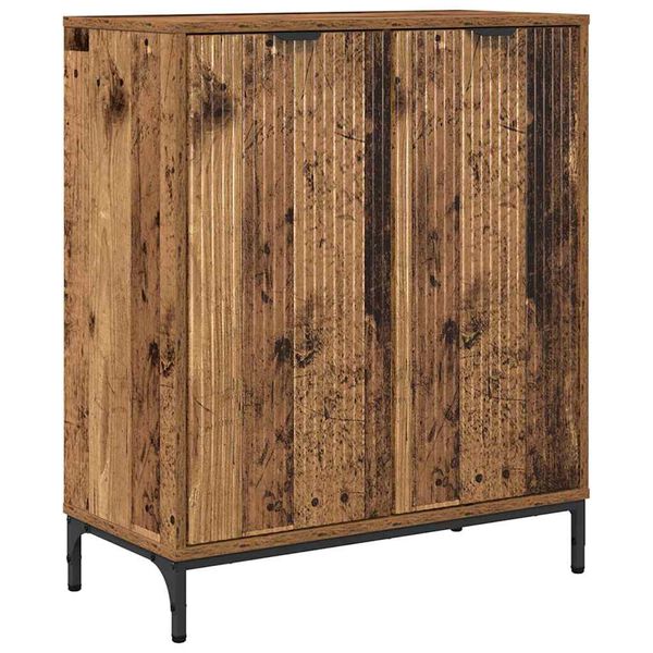 vidaXL Buffet Bois ancien 69,5 x 33 x 82 cm Bois d'ing&eacute;nierie