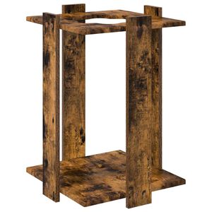 vidaXL Support de queue de billard Bois d'ing&eacute;nierie 42 x 43 x 60 cm
