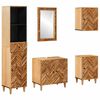 vidaXL Ensemble de Meubles de Salle de Bain 5 pc 62 x 33 x 58 cm