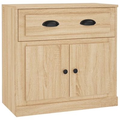 vidaXL Buffet chêne sonoma 70x35,5x67,5 cm bois d'ingénierie