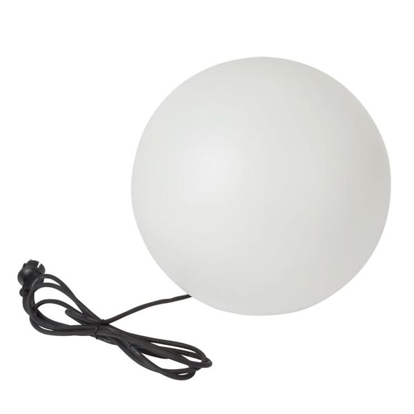 Perel Lampe de terrasse globe d'ext&eacute;rieur 38 cm