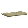 vidaXL Coussin de banc VIANEN 100 % polyester Vert clair