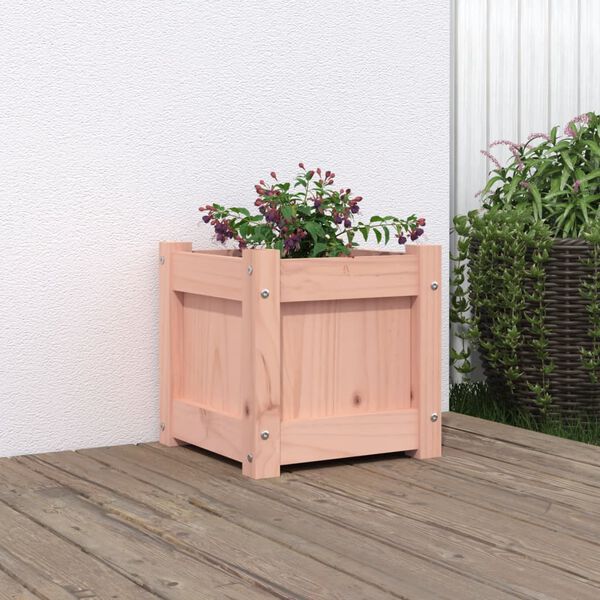 vidaXL Jardinière 31x31x31 cm bois massif de douglas