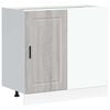 vidaXL Armoire de cuisine Porto sonoma gris bois d'ing&eacute;nierie