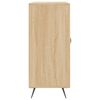 vidaXL Buffet ch&ecirc;ne sonoma 90x34x80 cm bois d'ing&eacute;nierie