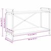 vidaXL &Eacute;tag&egrave;re Ch&ecirc;ne Sonoma 40 x 30 x 85 cm Bois d'ing&eacute;nierie