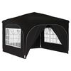 vidaXL Tente de f&ecirc;te pop-up 290 x 290 x 245 cm Noir