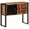 vidaXL Armoire console multicolore 90x35x75cm bois massif r&eacute;cup&eacute;ration