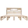 vidaXL Lit biblioth&egrave;que sans matelas 180x200 cm bois massif de pin