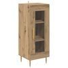 vidaXL Buffet ch&ecirc;ne artisanal 34 x 34,5 x 90 cm Bois d'ing&eacute;nierie