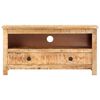vidaXL Meuble TV 79x30x40 cm Bois de manguier brut