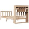vidaXL Lit biblioth&egrave;que sans matelas 75x190 cm bois de pin massif