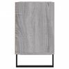 vidaXL Meuble TV sonoma gris 69,5 x 30 x 50 cm bois d'ing&eacute;nierie