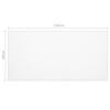 vidaXL Protecteur de table mat 120x60 cm 1,6 mm PVC