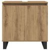 vidaXL Armoire de salle de bain chêne artisanal 58x33x60 cm