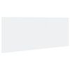 vidaXL Tête de lit avec armoires blanc 200 cm bois d'ingénierie