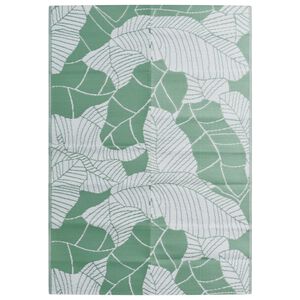 vidaXL Tapis d'ext&eacute;rieur ARAKIL vert 140 x 200 cm PP