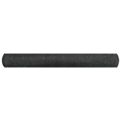 vidaXL Filet brise-vue Noir 3,6x50 m PEHD 150 g/m²