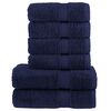 vidaXL Ensemble de serviettes de qualit&eacute; sup&eacute;rieure SOLUND 6 pcs