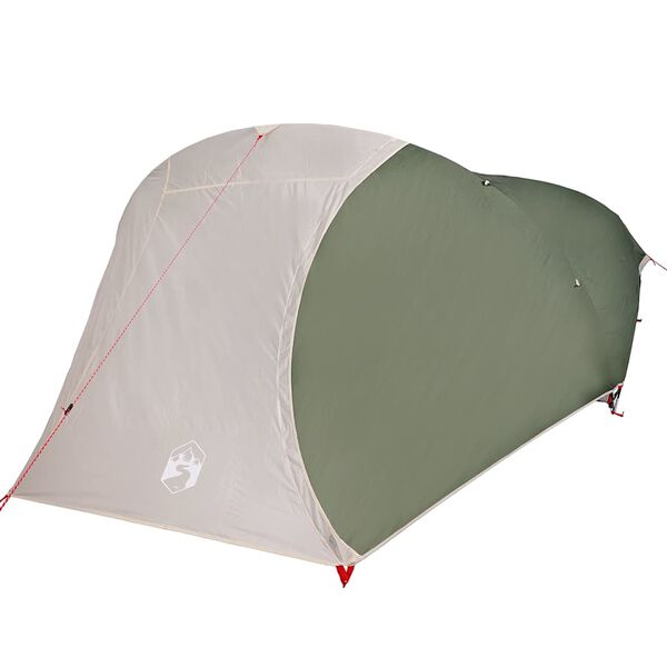 vidaXL Tente de camping à dôme 4 personnes vert imperméable