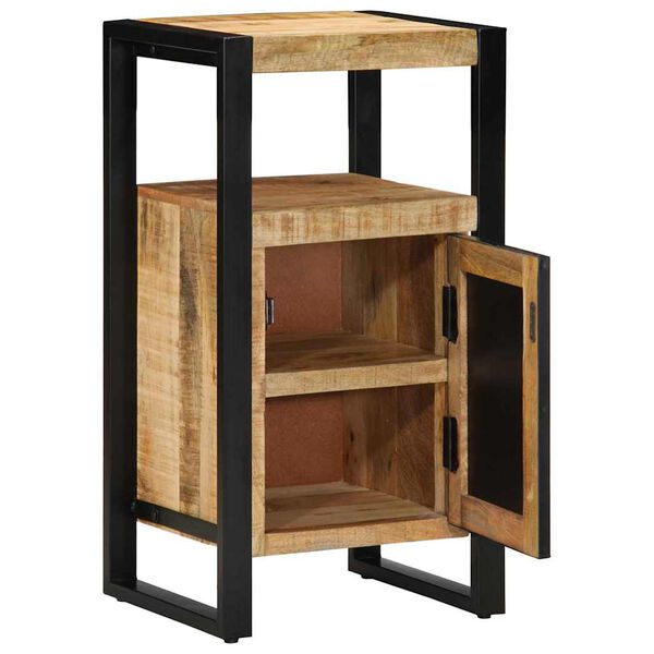 vidaXL Meuble de Salle de Bain Marron Bois de manguier massif
