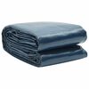 vidaXL Film solaire de piscine flottant PE 300 cm Noir et bleu