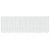 vidaXL Rideau en Dentelle Floral Blanc 160 x 750 cm Polyester