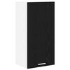 vidaXL Armoire suspendue Ch&ecirc;ne noir et Blanc 40 x 31 x 80 cm