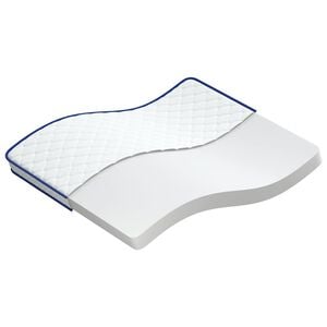 vidaXL Matelas en mousse &agrave; m&eacute;moire de forme 200 x 160 x 17 cm doux