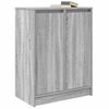 vidaXL Buffet sonoma gris 57x34x76 cm bois d'ing&eacute;nierie