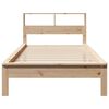 vidaXL Lit biblioth&egrave;que sans matelas 100x200 cm bois massif de pin