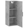 vidaXL Armoire murale gris b&eacute;ton 34,5x34x90 cm
