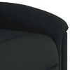 vidaXL Fauteuil inclinable Noir Tissu