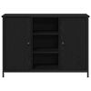 vidaXL Buffet Ch&ecirc;ne noir 100 x 35 x 70 cm