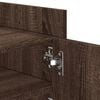 vidaXL Meuble TV Ch&ecirc;ne marron 100x35x40 cm Bois d'ing&eacute;nierie