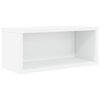 vidaXL Rack de rangement pour CD Blanc 40 x 17 x 17 cm