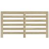 vidaXL Cache-radiateur ch&ecirc;ne sonoma 149x20x82 cm bois d'ing&eacute;nierie