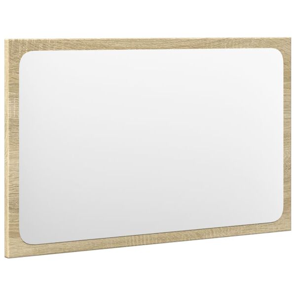 vidaXL Ensemble de meubles de salle de bain 3 pcs ch&ecirc;ne sonoma