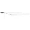 vidaXL Auvent r&eacute;tractable &eacute;lectrique Blanc 5 &times; 3,5 m