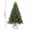 vidaXL Sapin de No&euml;l artificiel avec 300 LED Vert 210 cm PE et PVC
