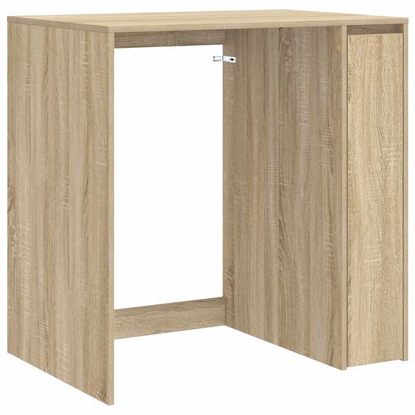 vidaXL Armoire pour machine &agrave; laver avec porte Sonoma 87 x 60 x 89 cm