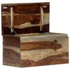 vidaXL Coffre de rangement 57x30x30 cm Bois massif