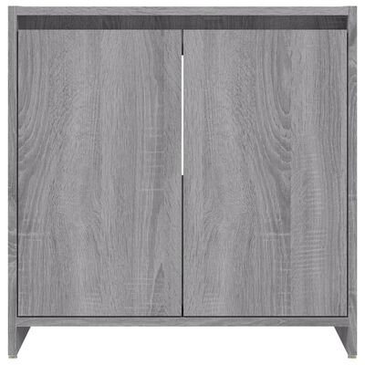 vidaXL Armoire de bain Sonoma gris 60x33x61 cm Bois d'ingénierie