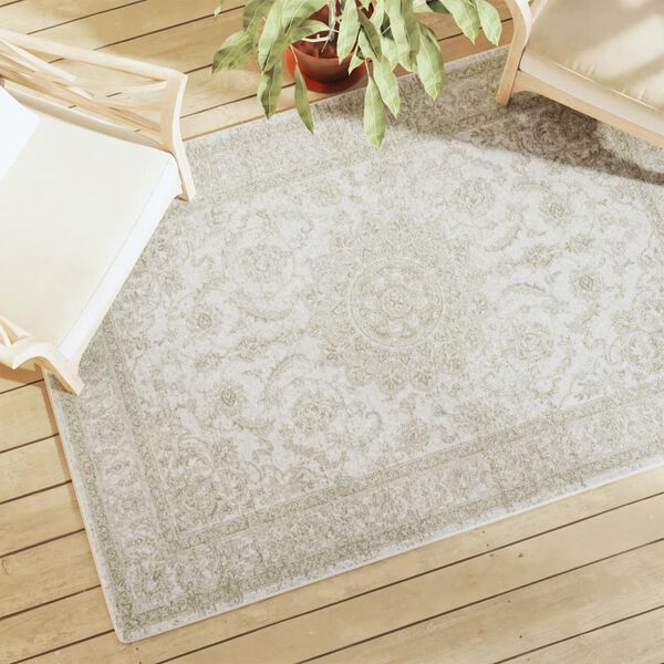 vidaXL Tapis int&eacute;rieur ext&eacute;rieur &agrave; poils courts 120x180cm antid&eacute;rapant