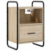 vidaXL Cabinet de chevet suspendu Ch&ecirc;ne Sonoma 40 x 30 x 60 cm