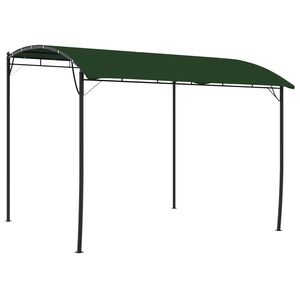 vidaXL Pavillon 3 x 3 x 2,55 m Vert Acier enduit de poudre et tissu